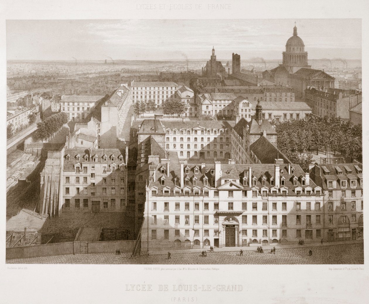 Liceu de Louis-le-Grand, Paris, 1867 de Unbekannt