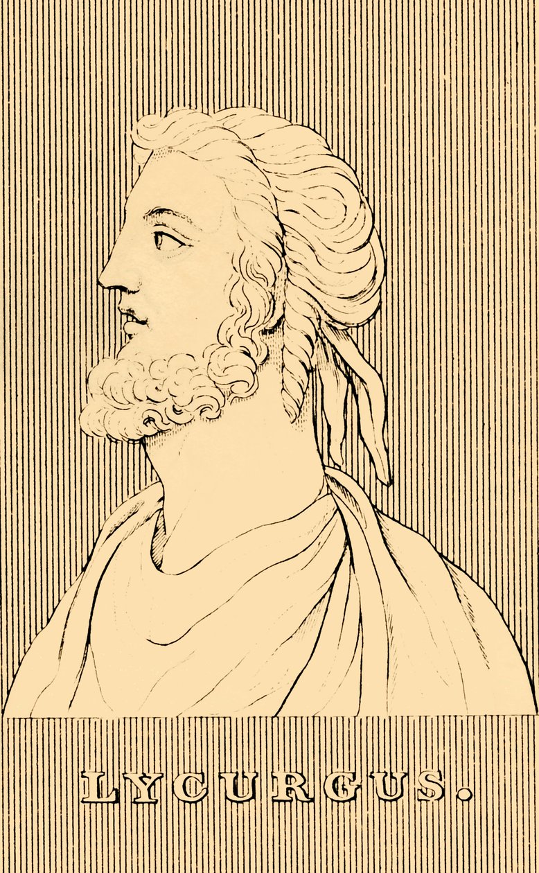 Lycurgus, fl c820 aC, 1830. de Unbekannt