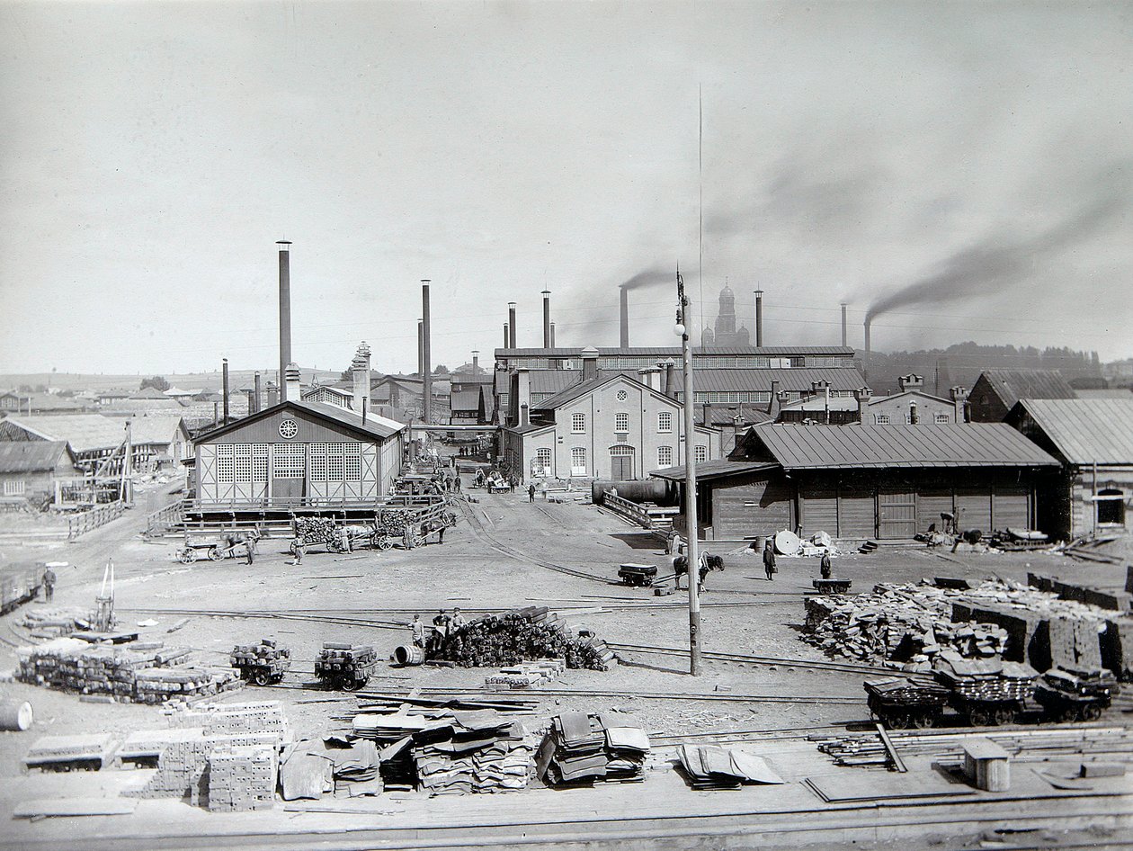 Fundição de ferro Lysva, Rússia, anos 1900 de Unbekannt