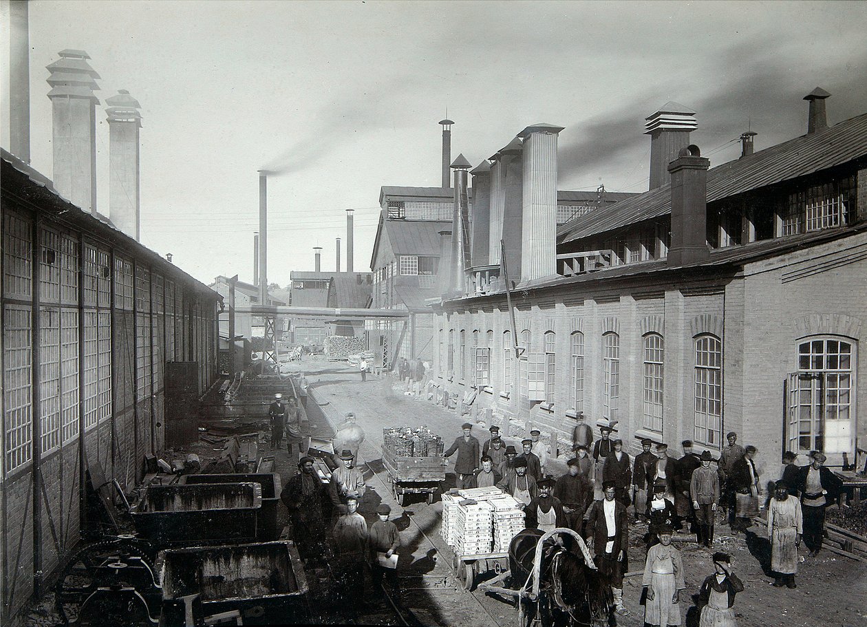 Fundição de ferro Lysva, Rússia, anos 1900 de Unbekannt