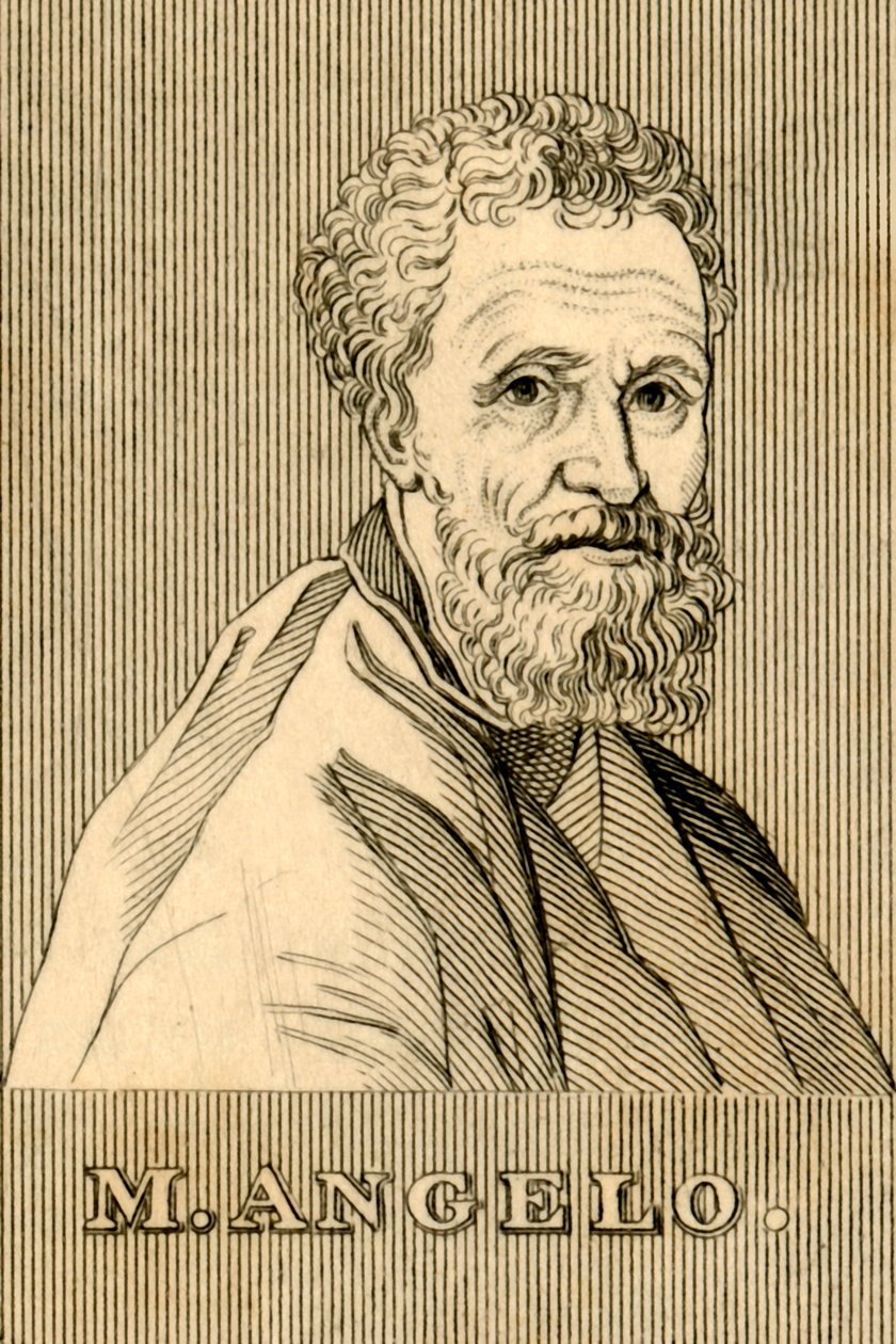 M. Angelo, 1475-1564, 1830. de Unbekannt