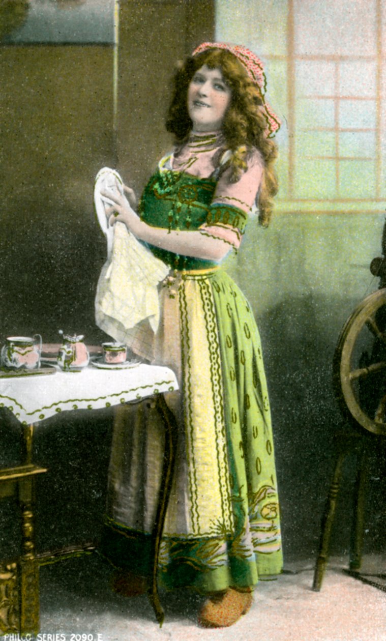 Mabel Love 1874-1953, atriz e dançarina inglesa, 1903 de Unbekannt