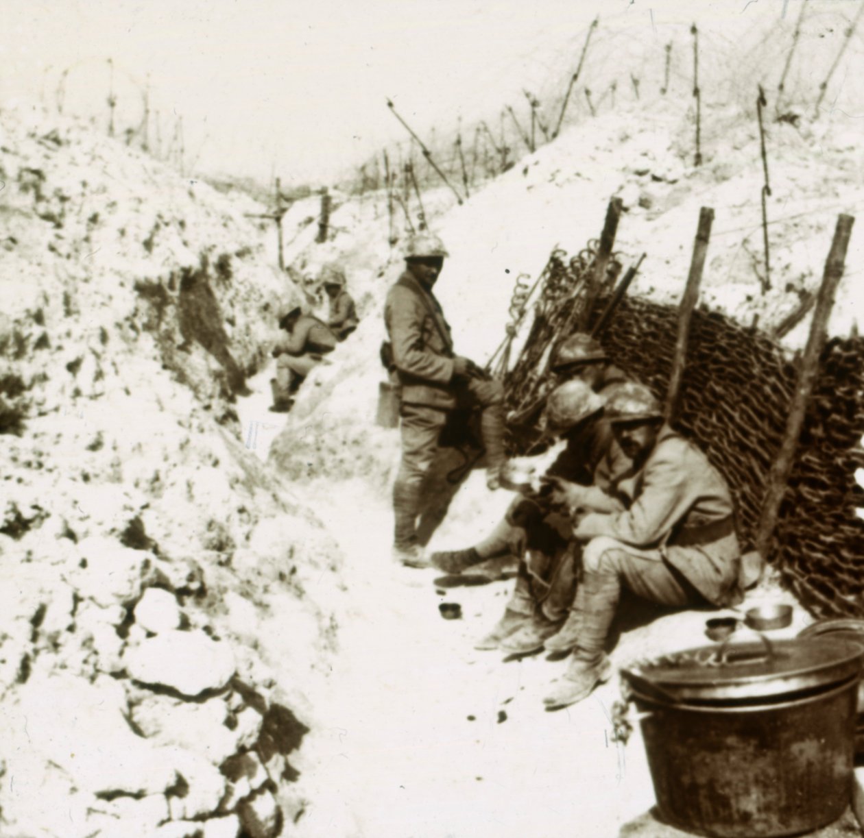 Trincheiras MacDonald, 1914-c1918 de Unbekannt