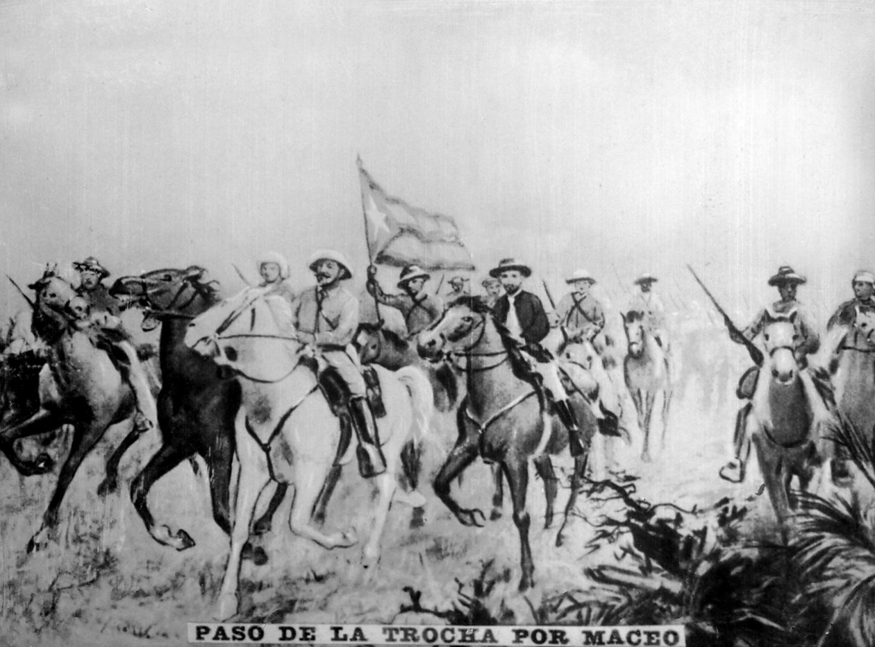 Maceo via Trocha, 1895, 1920p de Unbekannt