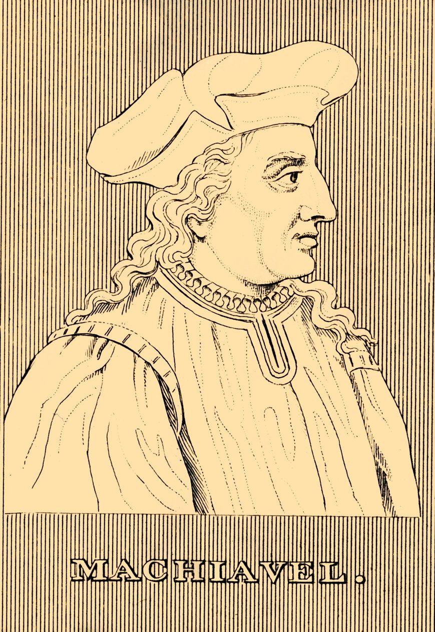 Maquiavel, 1469-1527, 1830. de Unbekannt