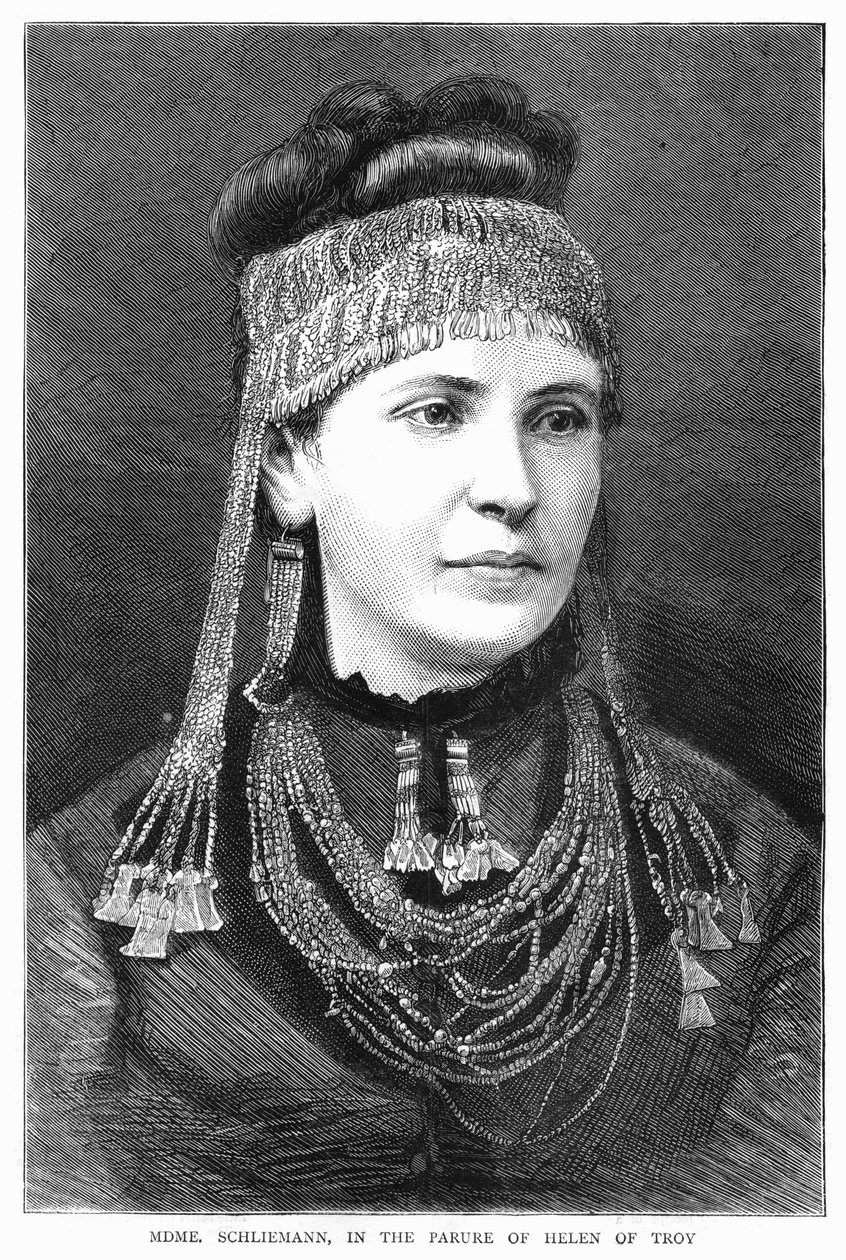 Madame Sophie Schliemann, 1877 de Unbekannt