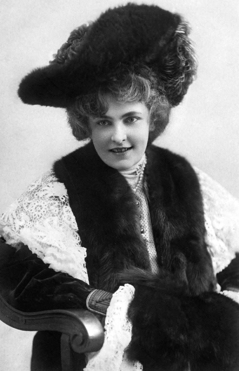 Madge Lessing 1866-1932, atriz alemã, anos 1900 de Unbekannt