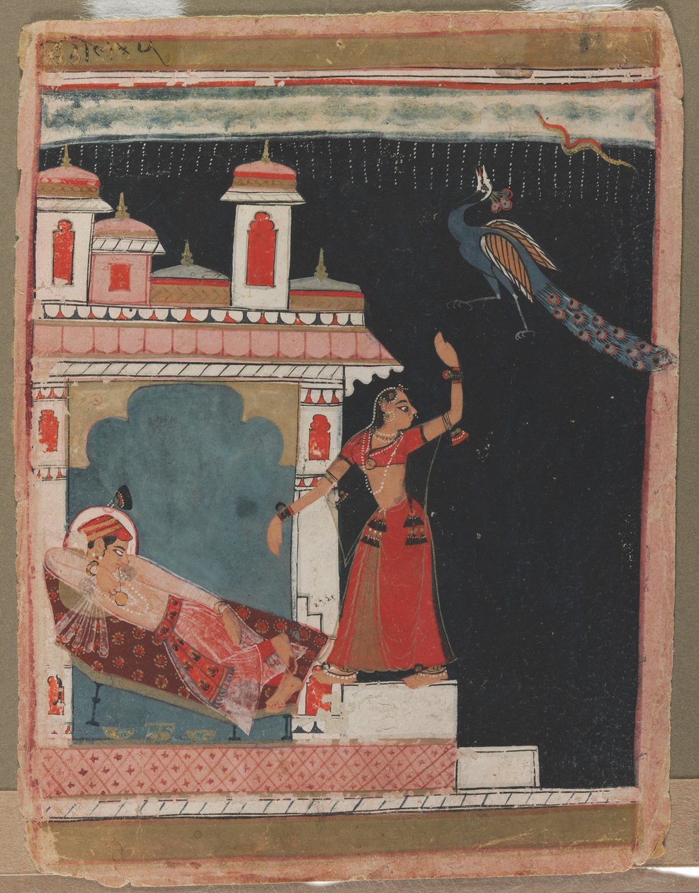 Madhu Madhavi Ragini, c. 1630-1640. de Unbekannt