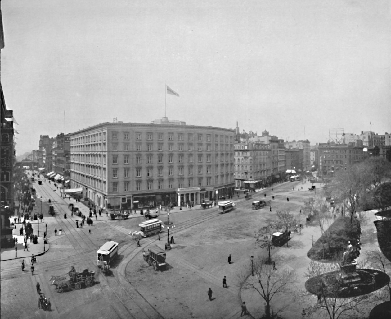 Madison Square, século XIX de Unbekannt