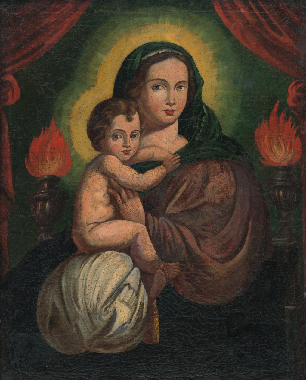 Madonna com criança de Unbekannt