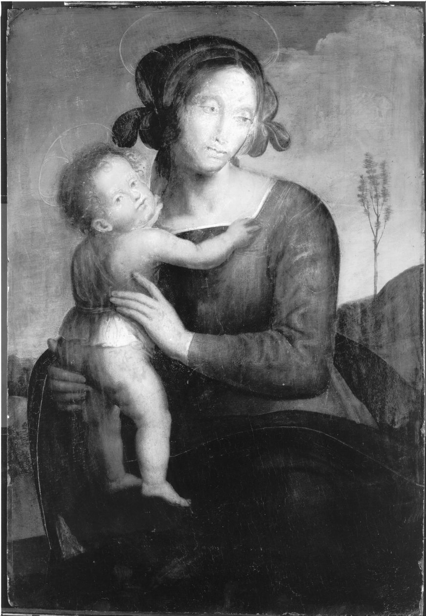 Madonna e criança de Unbekannt