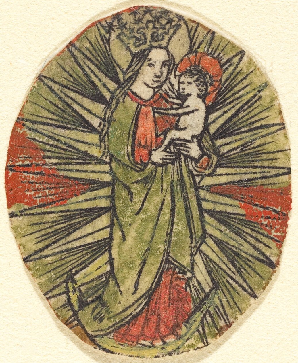 Madonna e Criança, c. 14501470. de Unbekannt