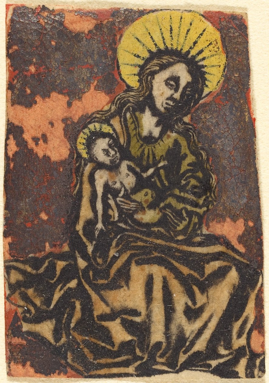 Madonna e Criança, c. 1480. de Unbekannt