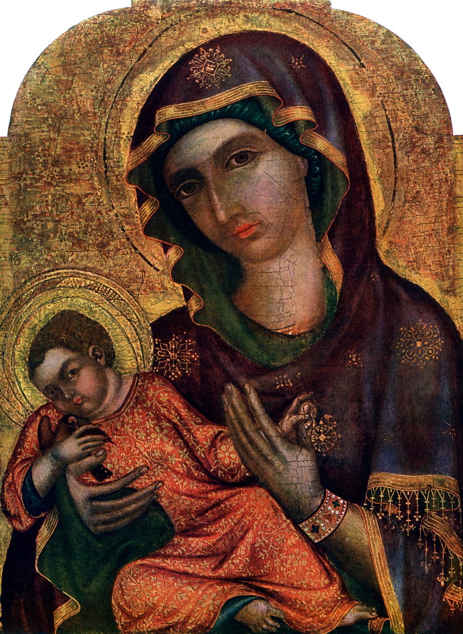 Madonna da maioria, antes de 1350 1955 de Unbekannt