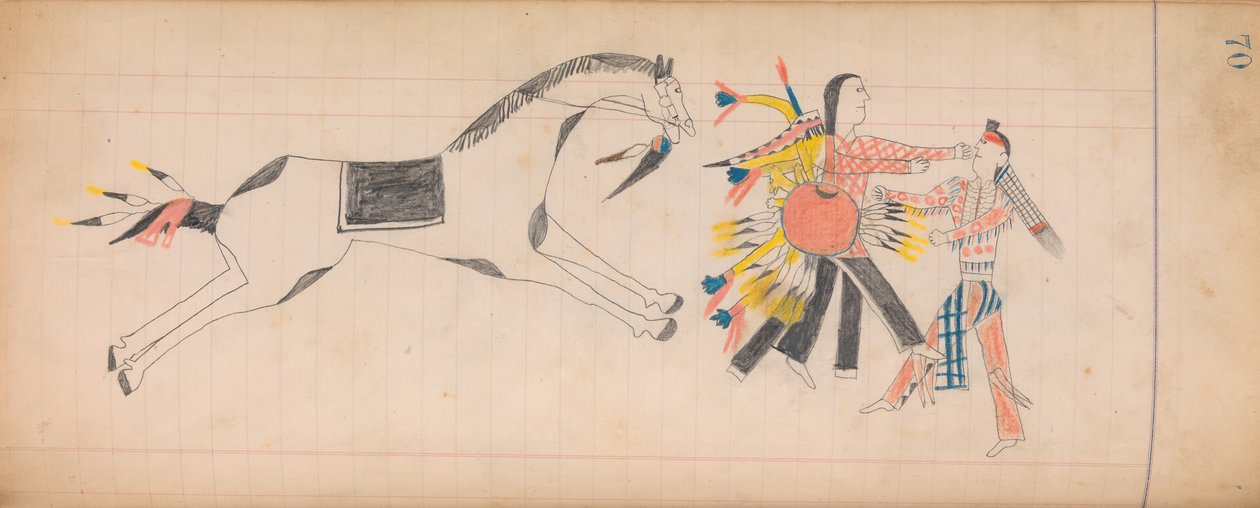 Maffet Ledger: Desenho, ca. 1874-81. de Unbekannt