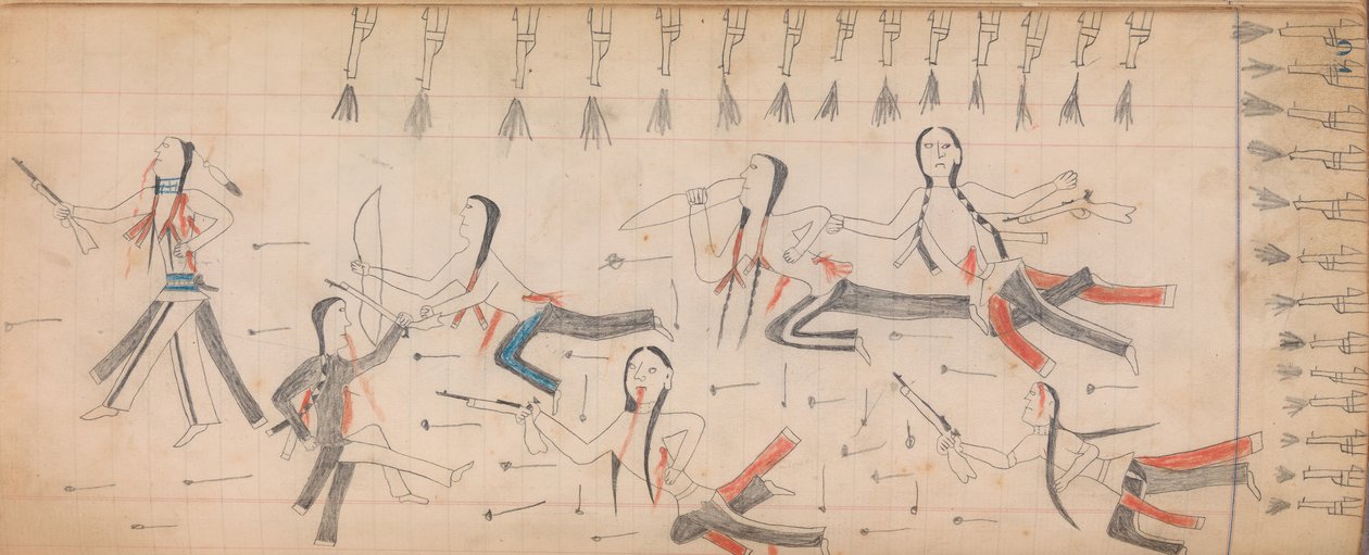 Maffet Ledger: Desenho, ca. 1874-81. de Unbekannt