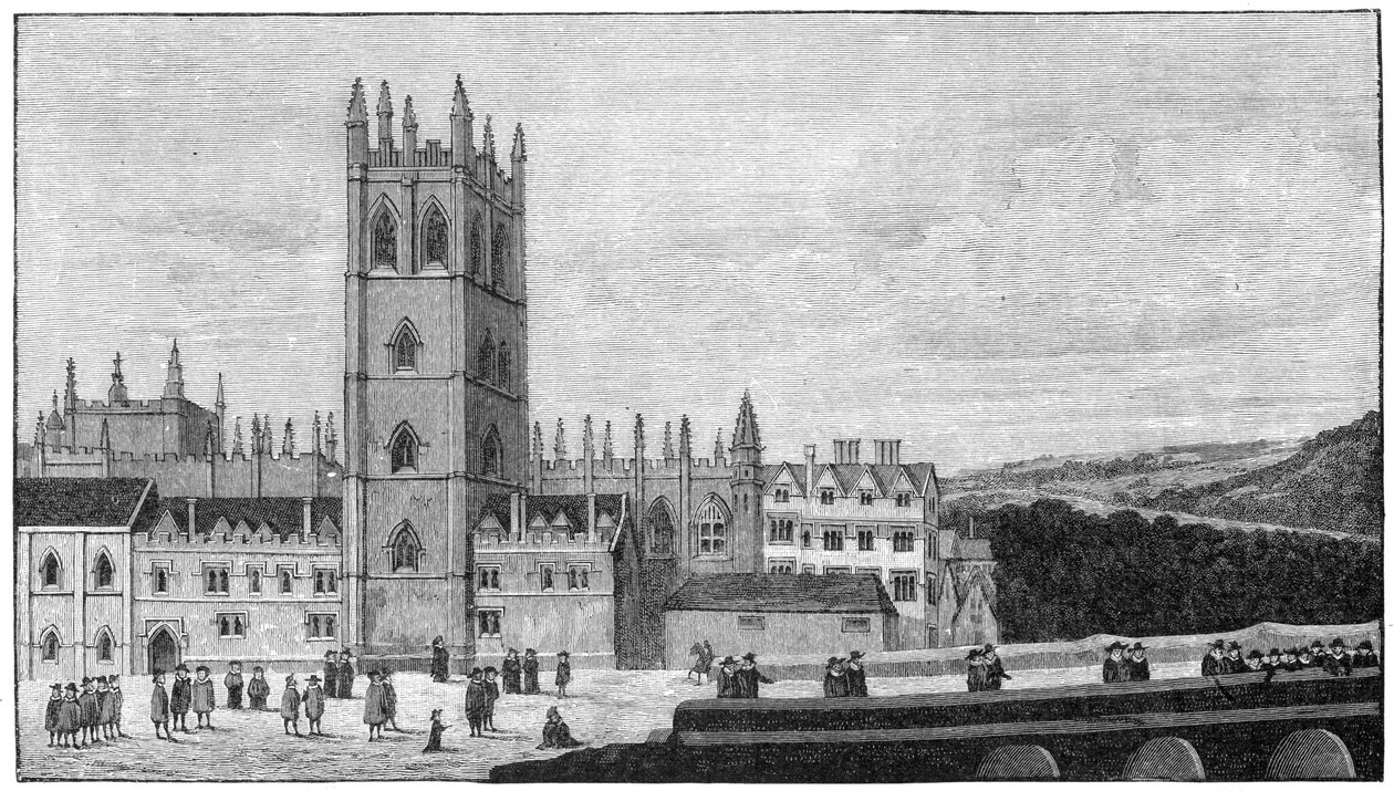 Magdalen College, Oxford, século XVII, 1894 de Unbekannt