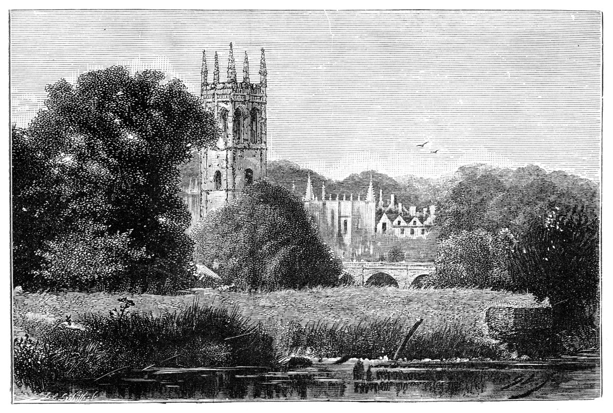 Faculdade Magdalen, Oxford, 1900 de Unbekannt