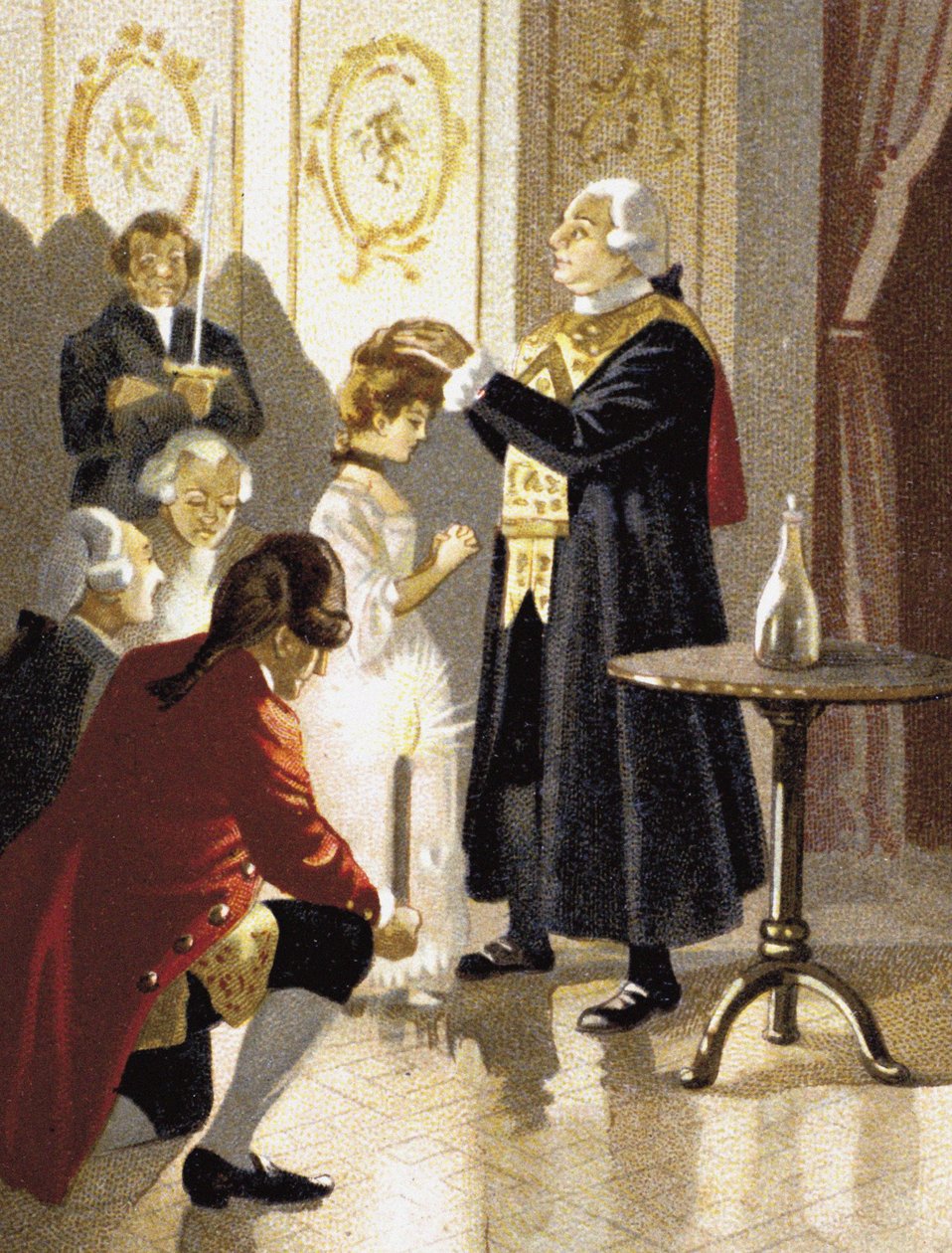 Sessão mágica do conde Alessandro de Cagliostro, segunda metade do século XIX de Unbekannt