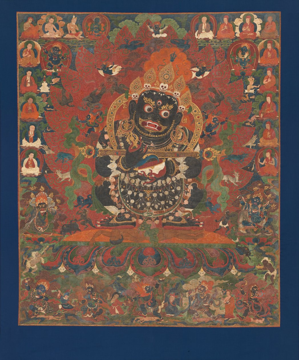Mahakala, Protetor da Tenda, ca. 1500. de Unbekannt