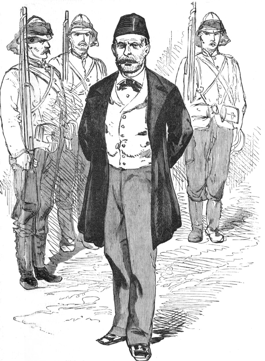 Mahmoud Fehmy, Chefe do Estado-Maior de Arabis, c1882 de Unbekannt