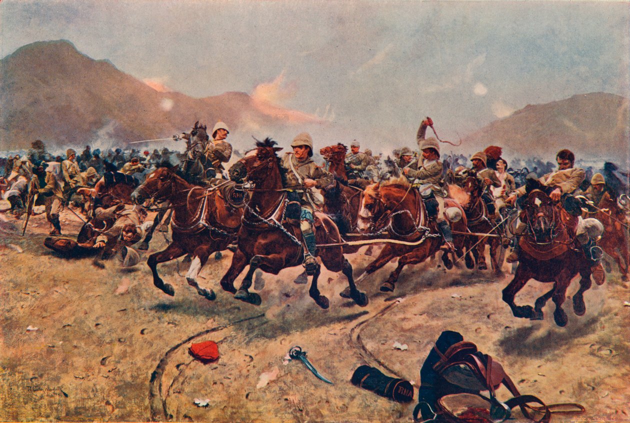 Maiwand: Salvando as armas, 1883 1906 de Unbekannt