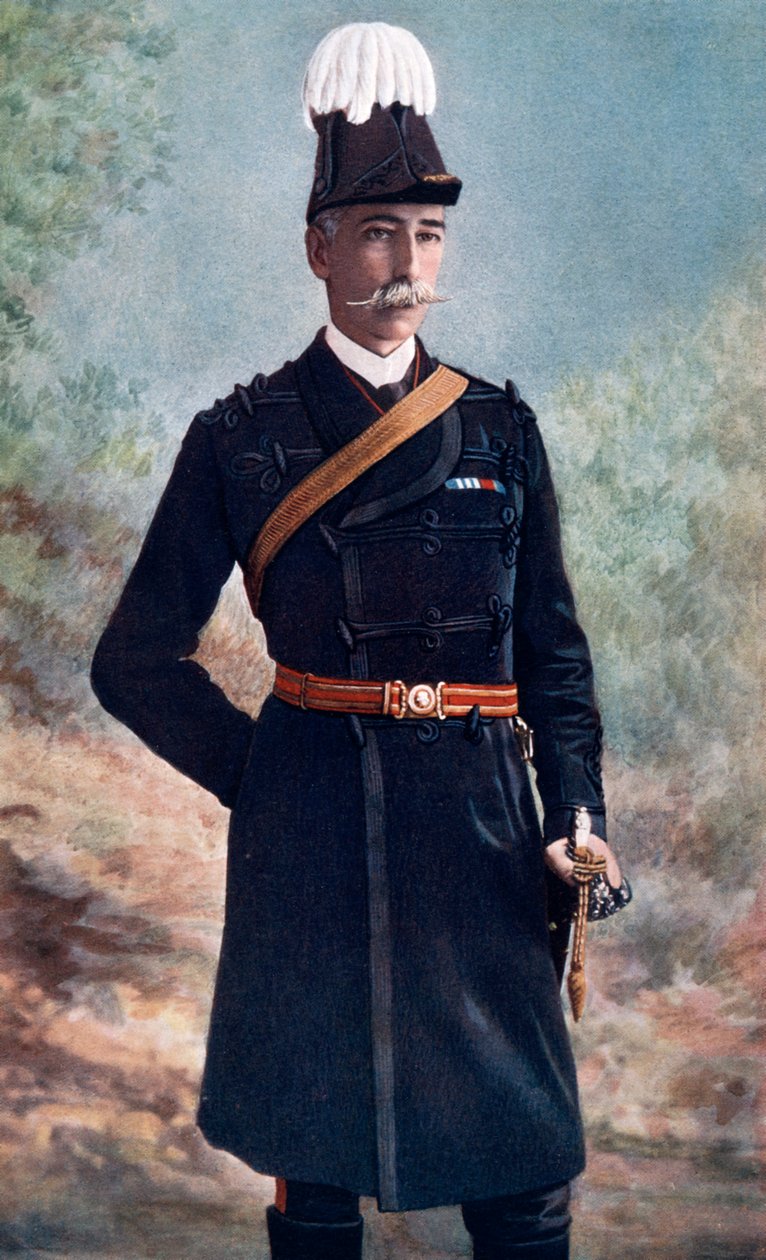 Major-general John Talbot Coke, comandando a 10ª Brigada, Força de Campo da África do Sul, 1902 de Unbekannt