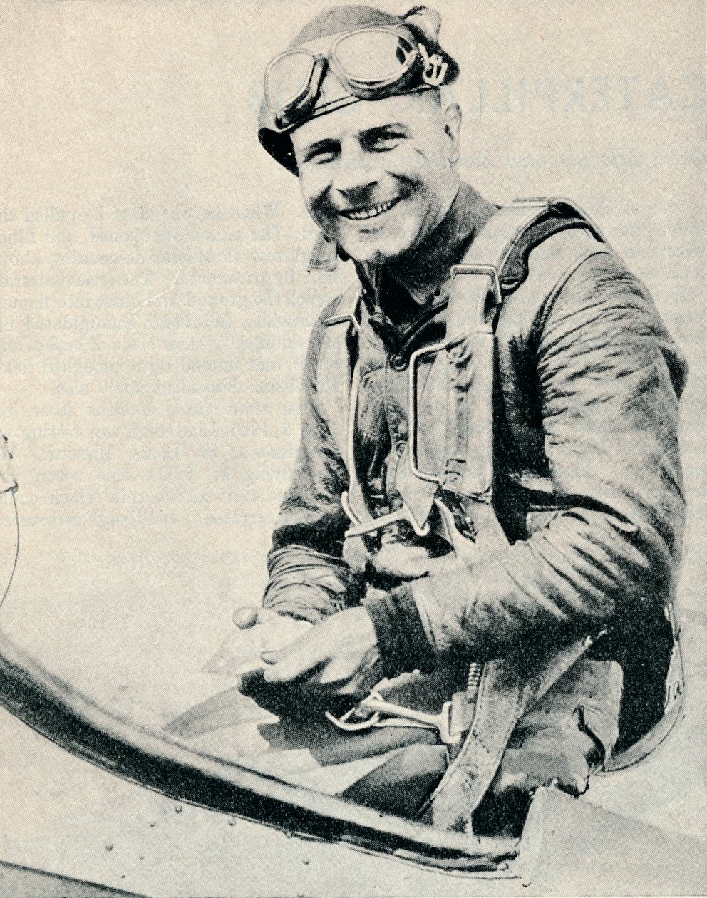 Major James H Doolittle, aviador americano, c1936 c1937 de Unbekannt