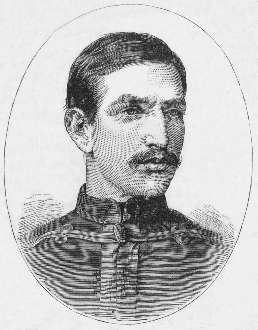 Major WM Laurence, c1880 de Unbekannt