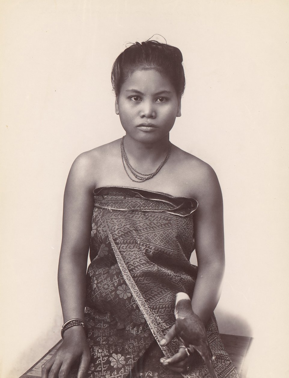 Malay Woman em Java, 1860s-70s. de Unbekannt