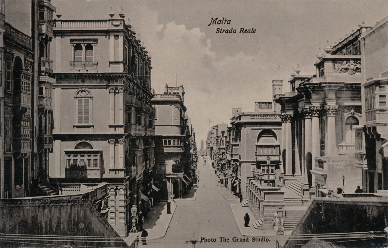 Malta - estrada real, c1900 de Unbekannt