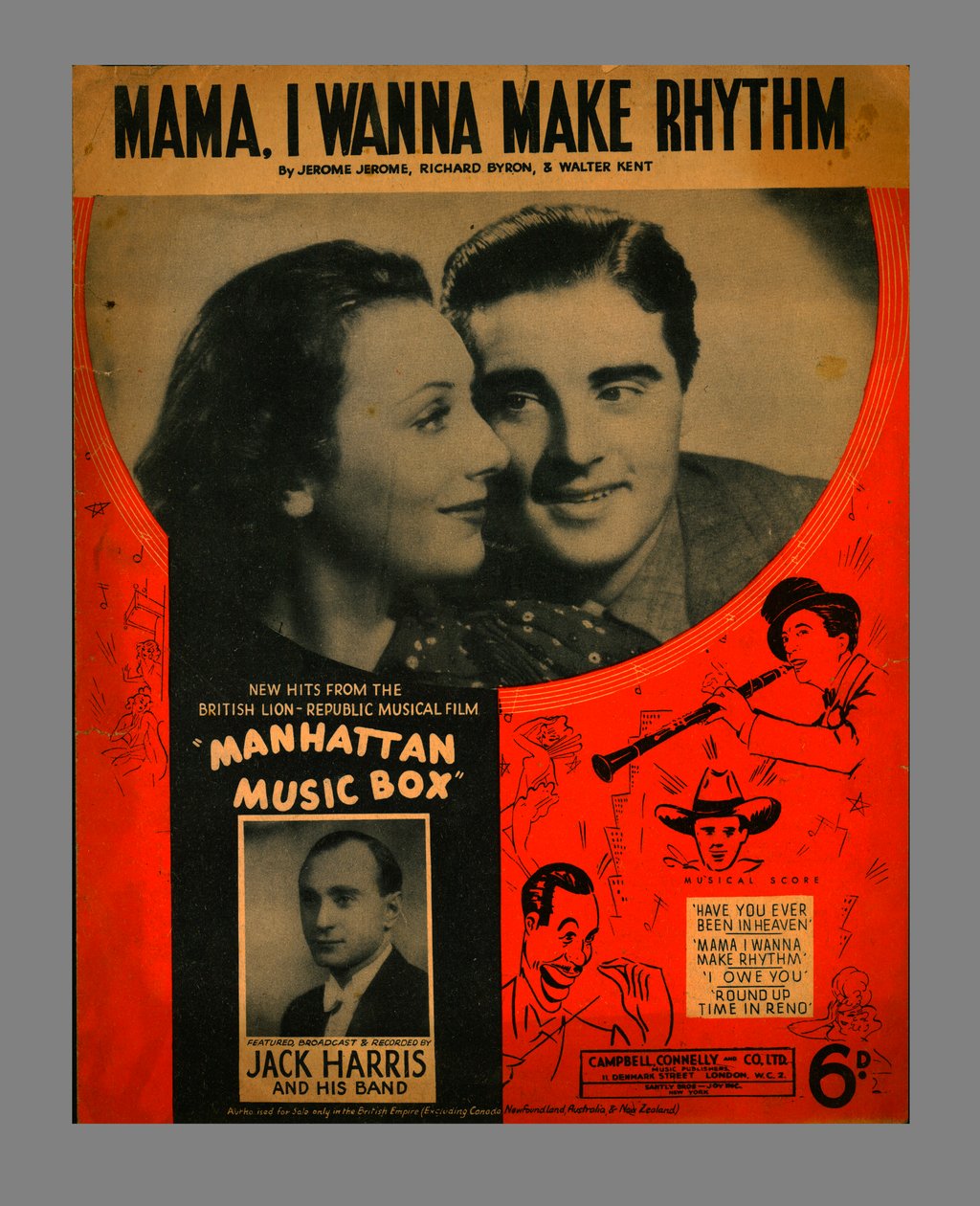 Mama, I Wanna Make Rhythm, partituras, 1937. de Unbekannt