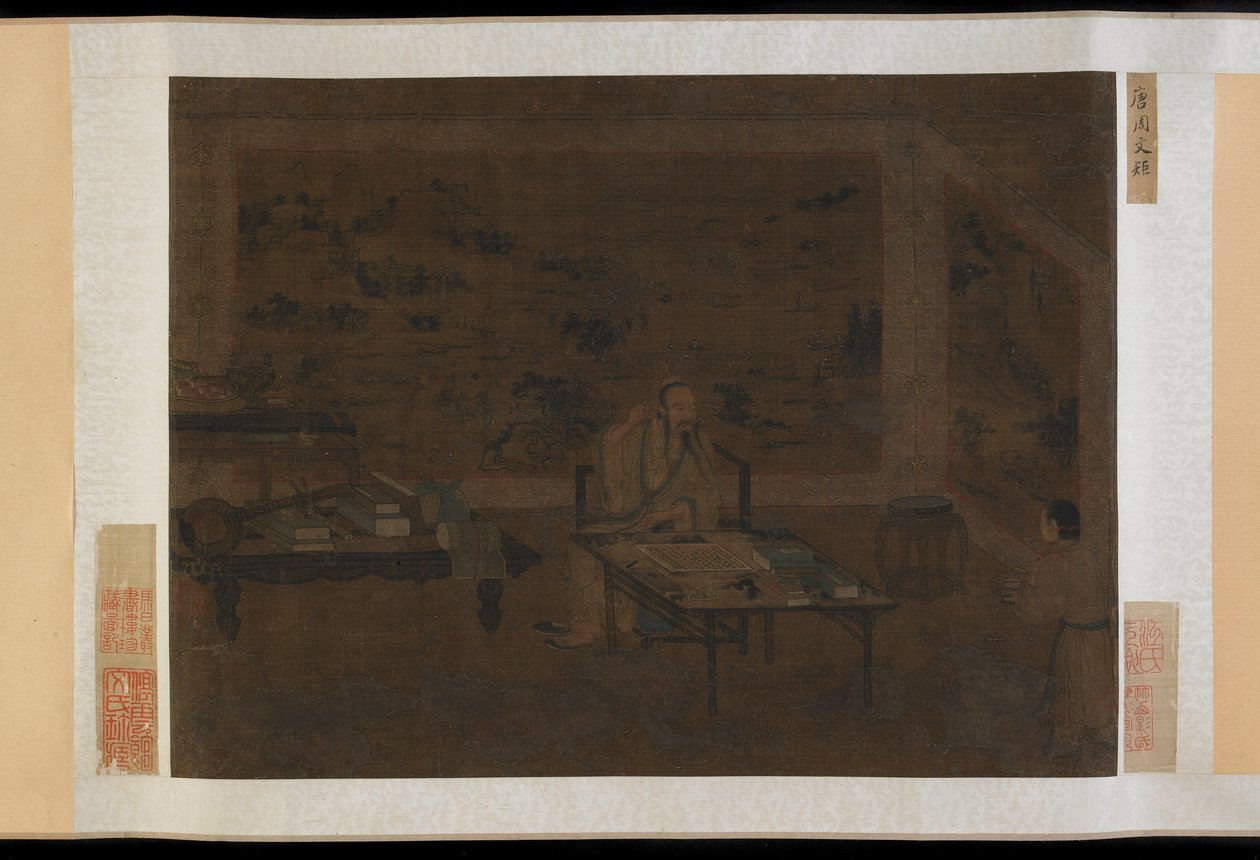 Homem limpando o ouvido, 1368-1644. de Unbekannt
