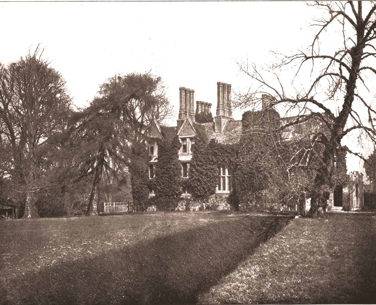 Casa senhorial, Stoke Poges, Buckinghamshire, 1894. de Unbekannt