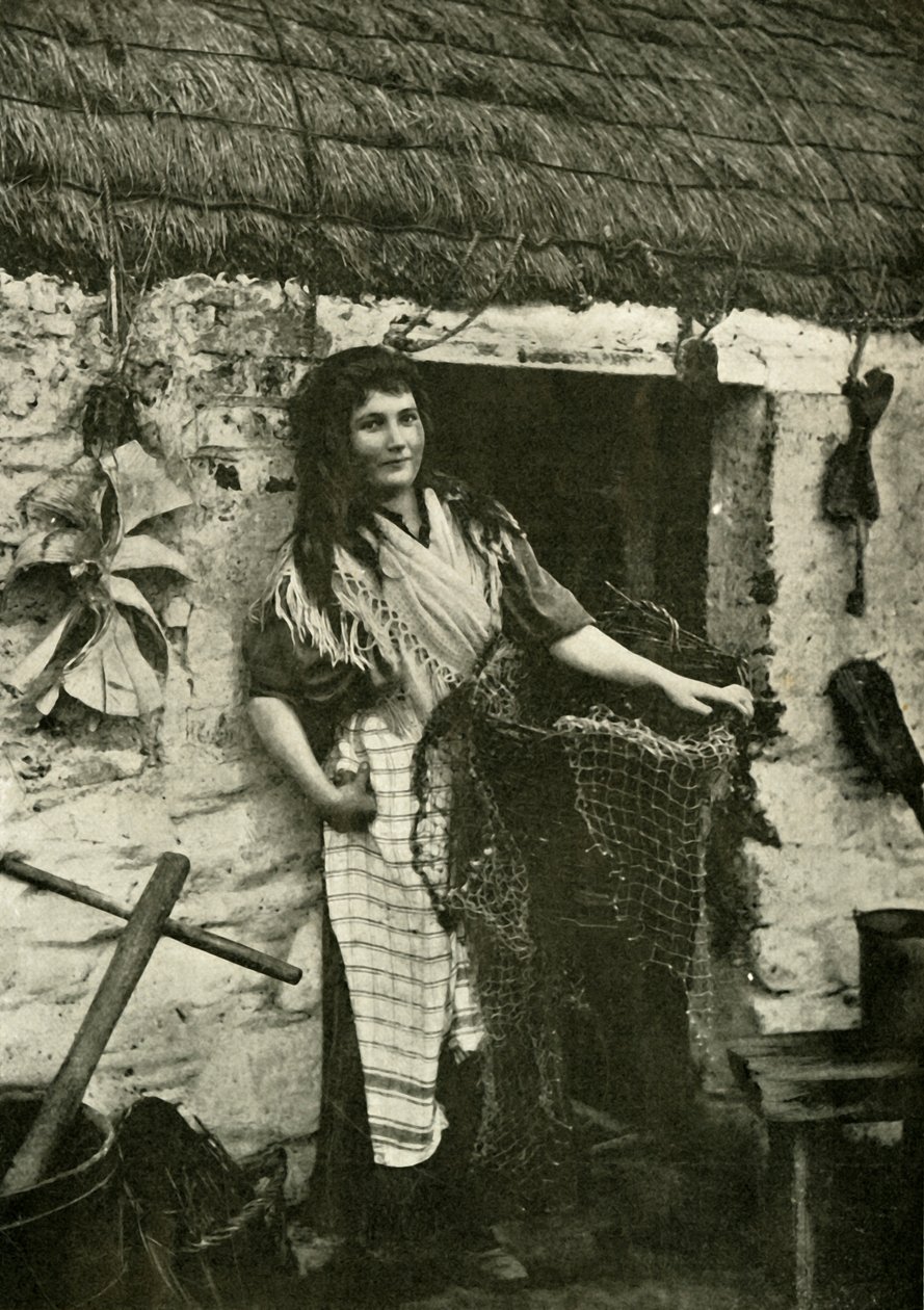 Filha de Manx Fishermans, 1901. de Unbekannt
