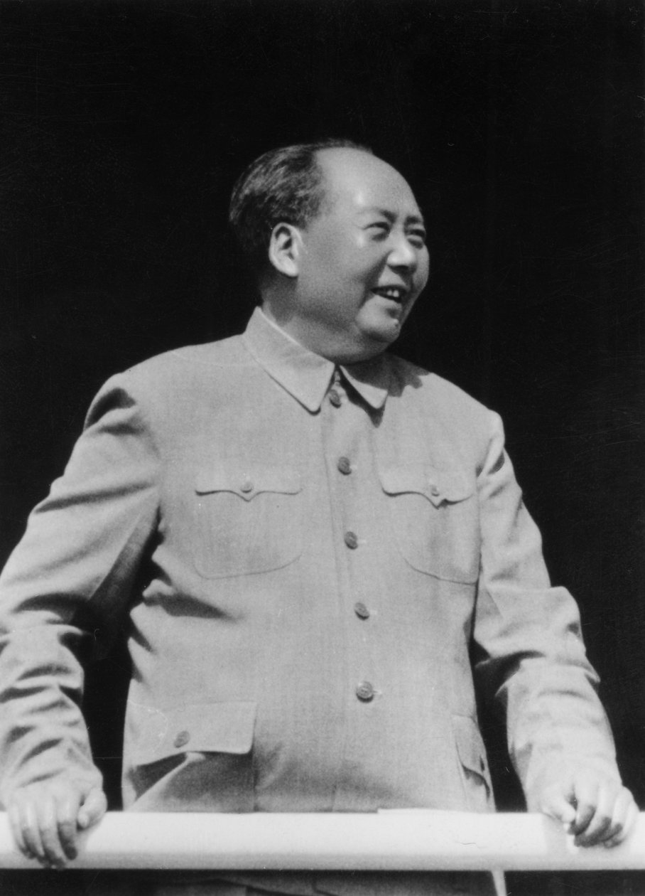 Mao Zedong, revolucionário e líder comunista chinês, c1950s-c1960s de Unbekannt