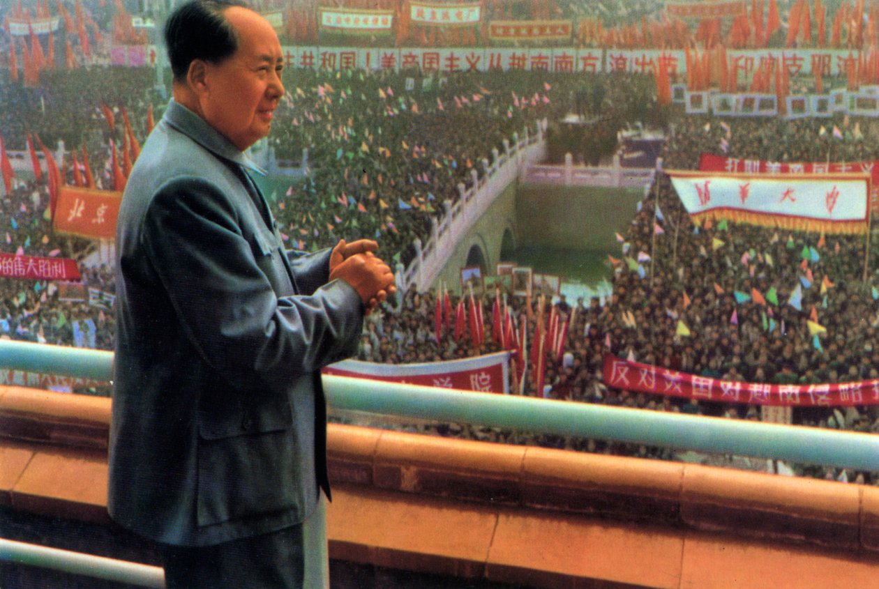 Mao Zedong, revolucionário e líder comunista chinês, c1950s-c1960s de Unbekannt