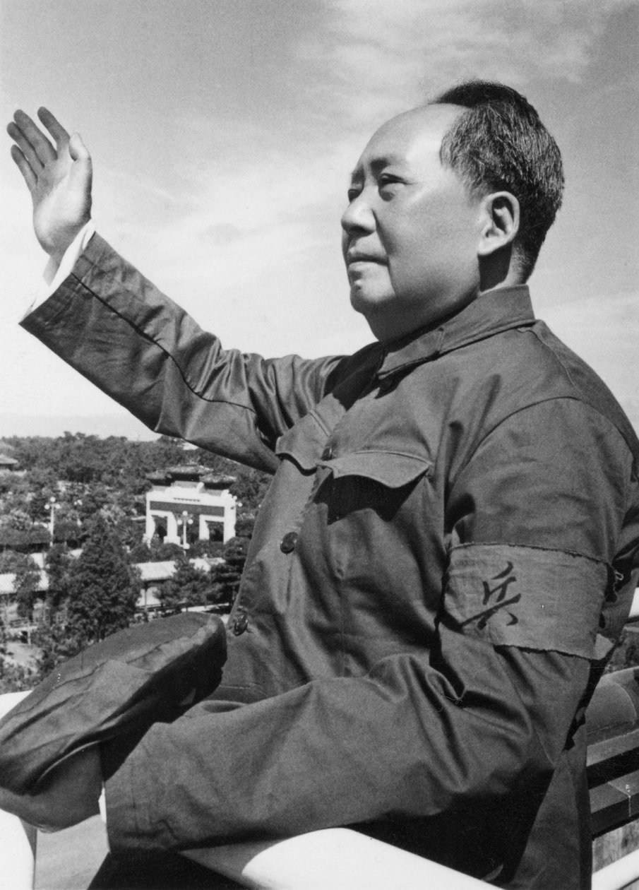 Mao Zedong, revolucionário e líder comunista chinês, c1950s-c1960s de Unbekannt