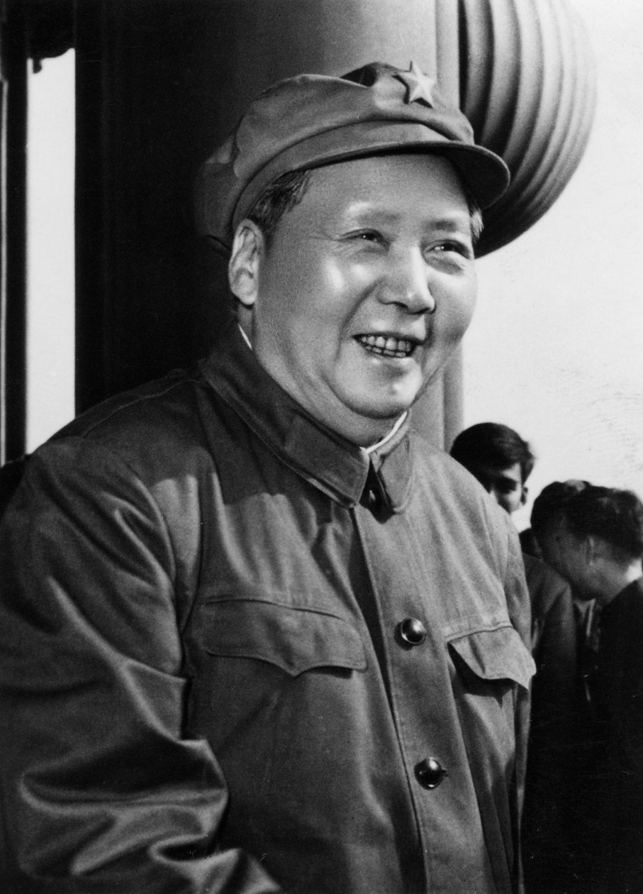 Mao Zedong, revolucionário e líder comunista chinês, c1960s de Unbekannt