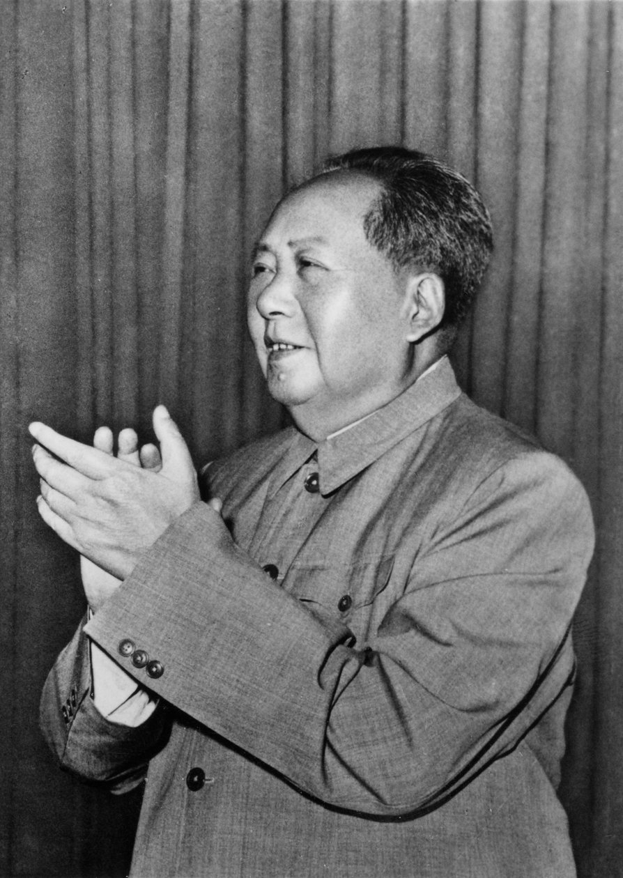 Mao Zedong, revolucionário e líder comunista chinês, c1960s de Unbekannt