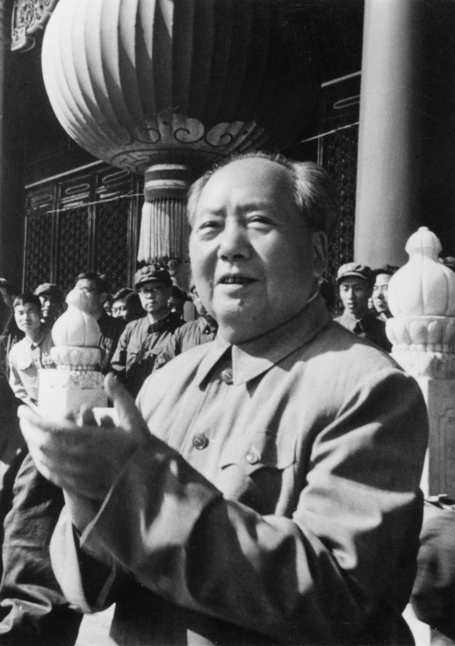 Mao Zedong, revolucionário e líder comunista chinês, c1970s de Unbekannt