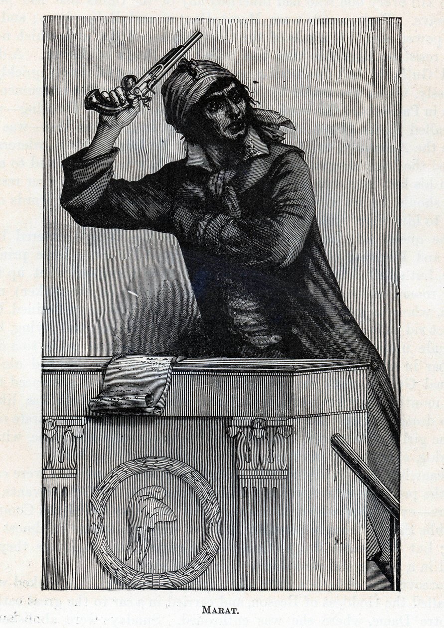 Marat, 1882 de Unbekannt