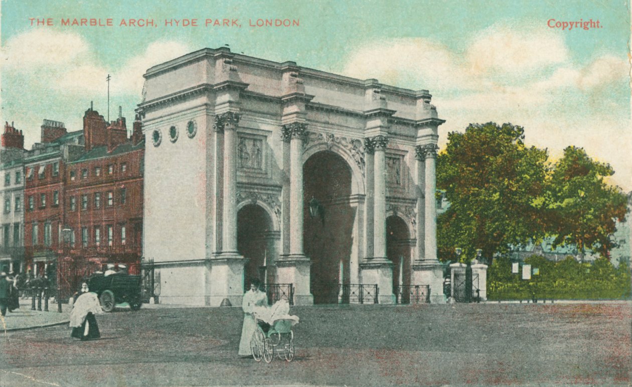 Arco de mármore, Hyde Park, Londres de Unbekannt