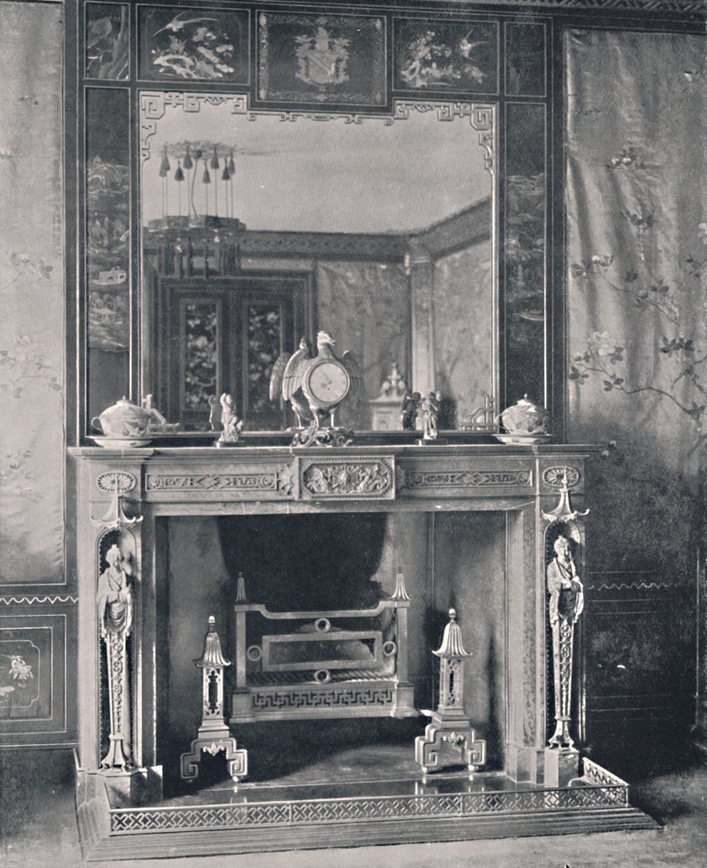 Lareira em mármore, 1939 de Unbekannt