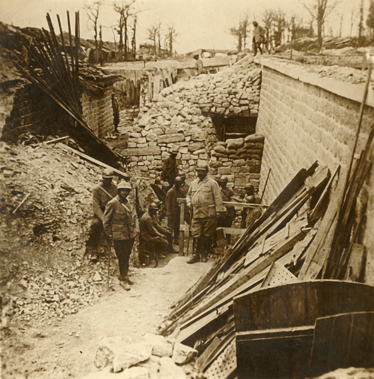 Marceau Barracks, Verdun, norte da França, 1916 de Unbekannt