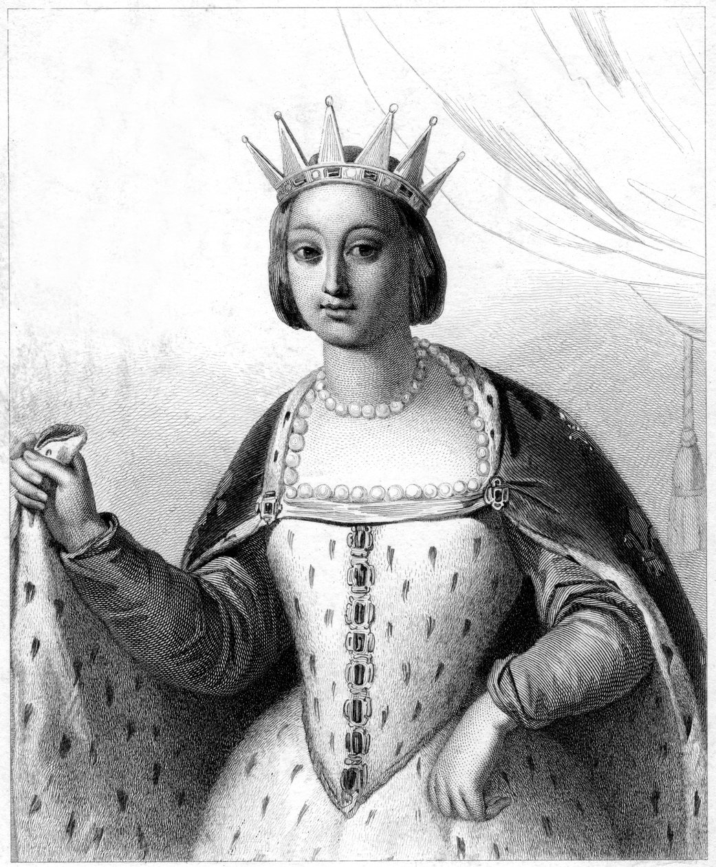 Margarida de Provence, rainha consorte de Luís IX da França de Unbekannt