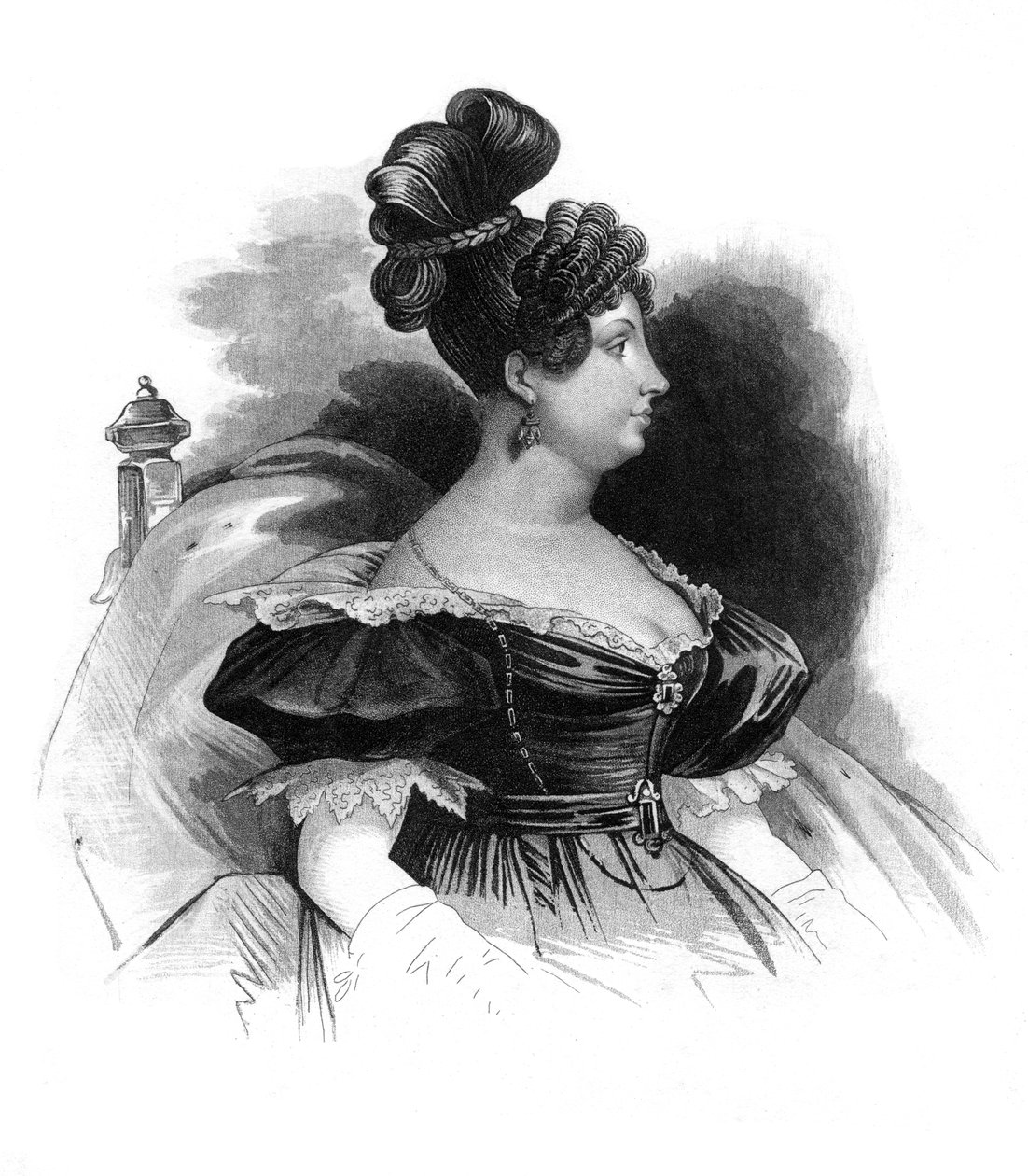 Maria Isabella, Infanta de Espanha, Rainha das Duas Sicílias de Unbekannt