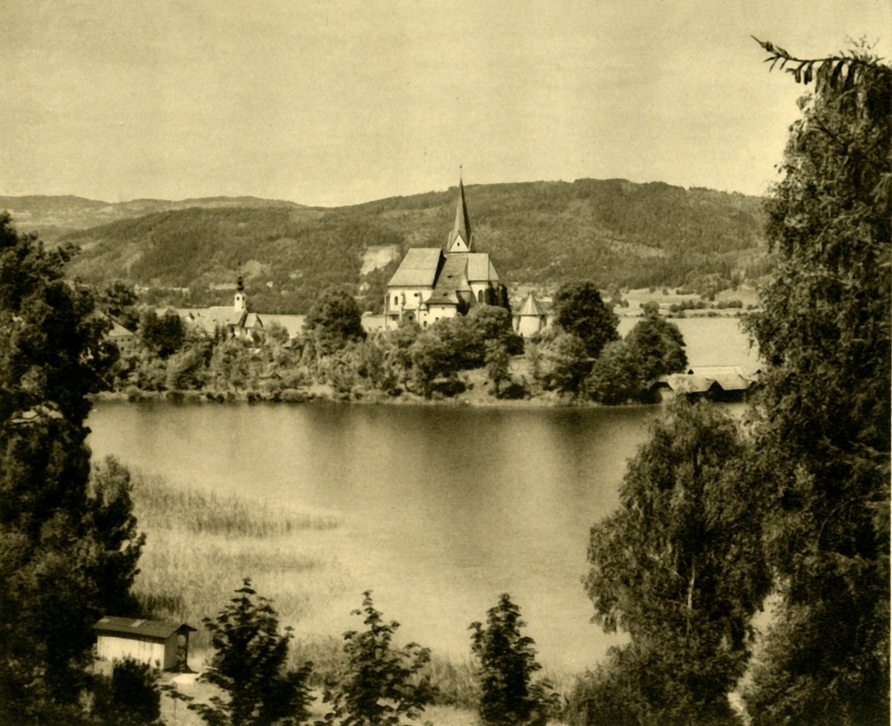 Maria Wörth, Wörthersee, Áustria, c1935. de Unbekannt
