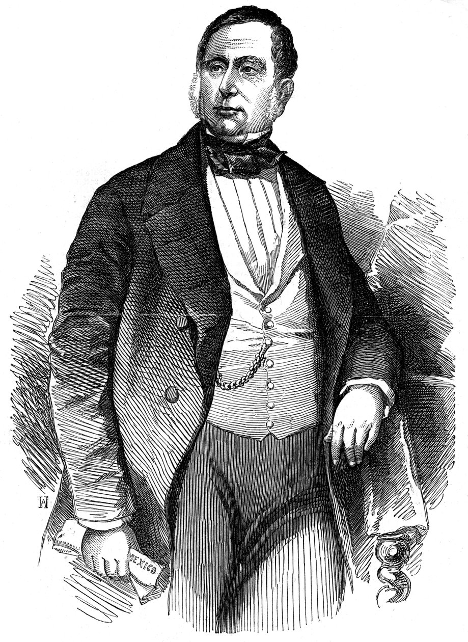 Mariano Arista, general e político mexicano, 1853 de Unbekannt