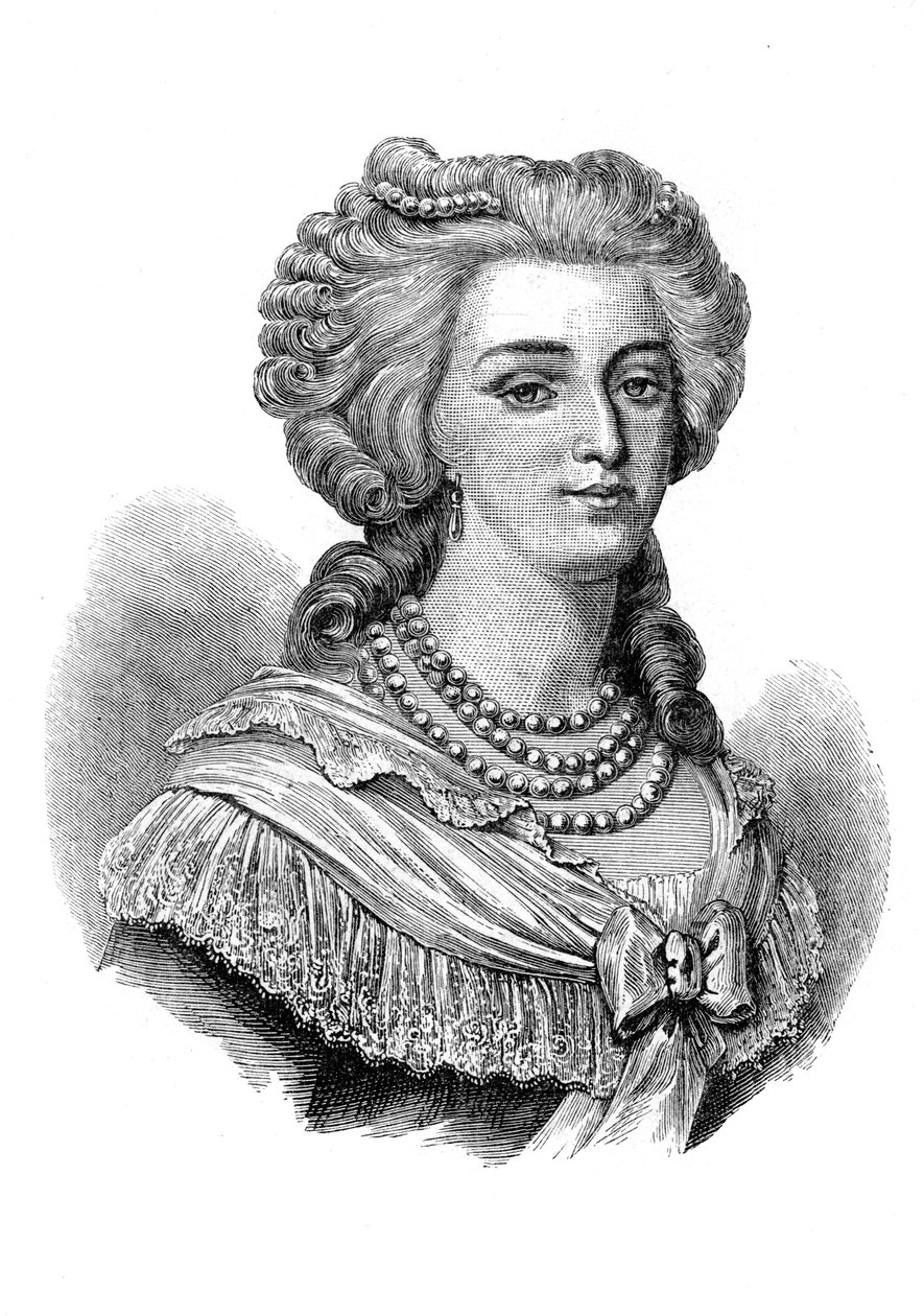 Maria Antonieta, rainha consorte de Luís XVI da França de Unbekannt
